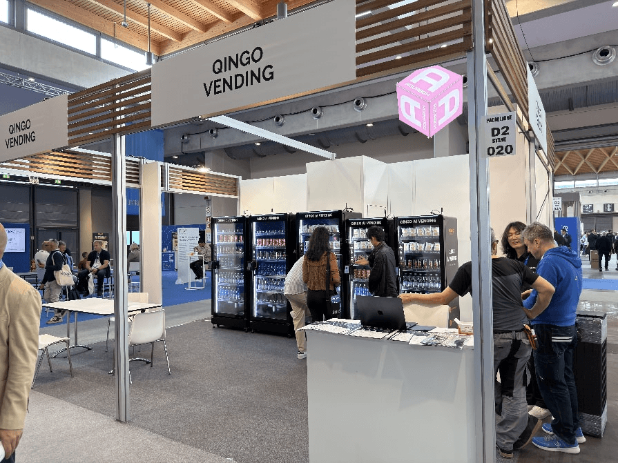 Qingo Vending at VENDITALIA 2026