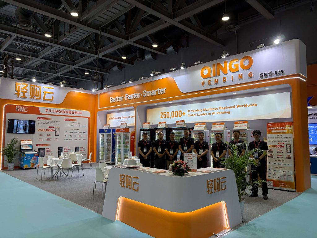 qingo vending at china unmanned retail industry conference 2026 scaled -2
