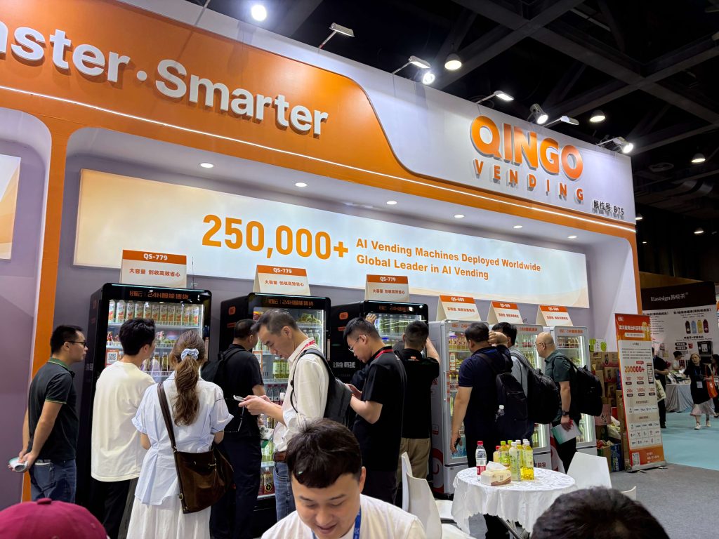 qingo vending at china unmanned retail industry conference 2026 scaled -3