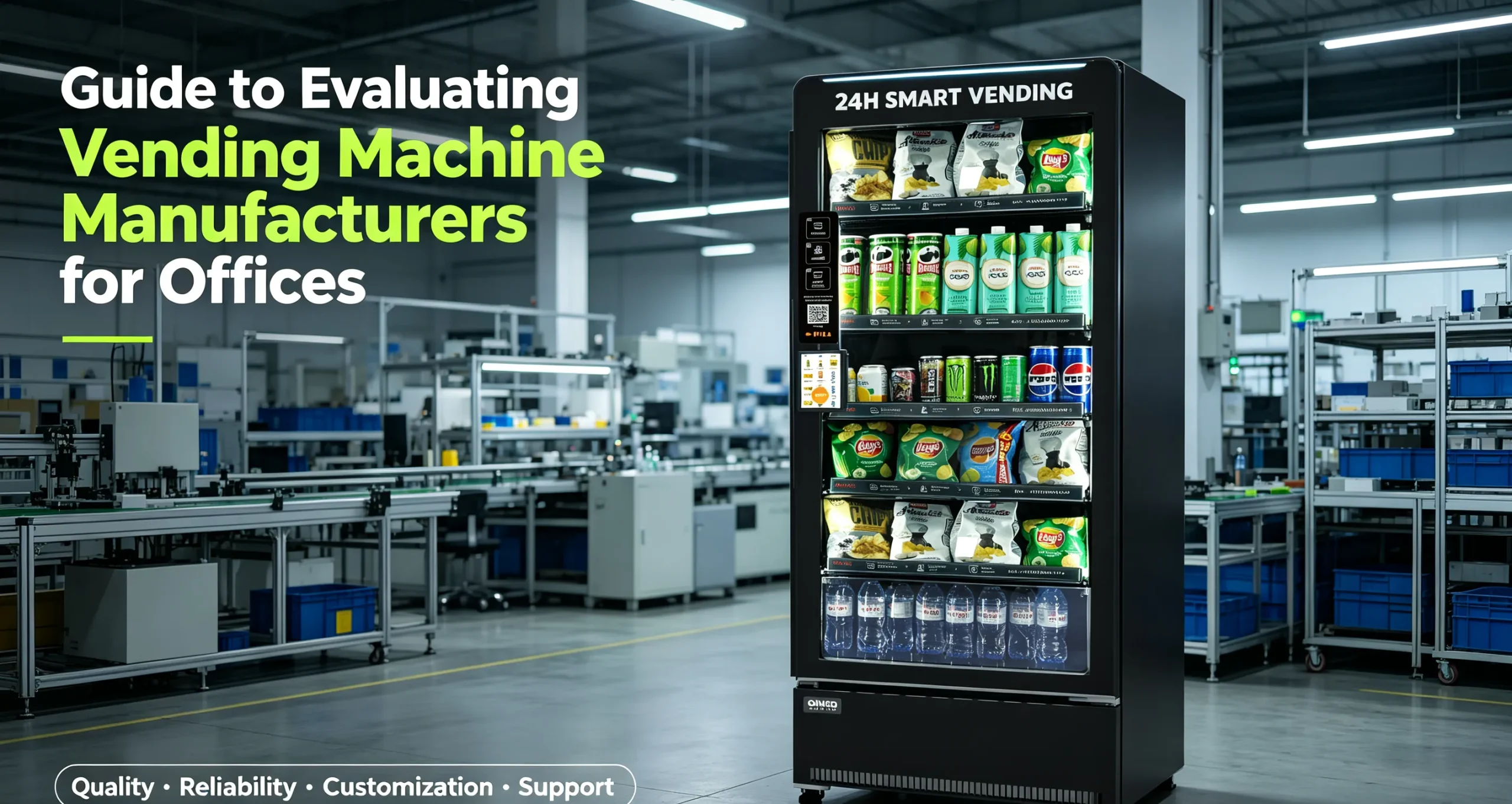 Guide to Evaluating Vending Machine Manufacturers for Offices