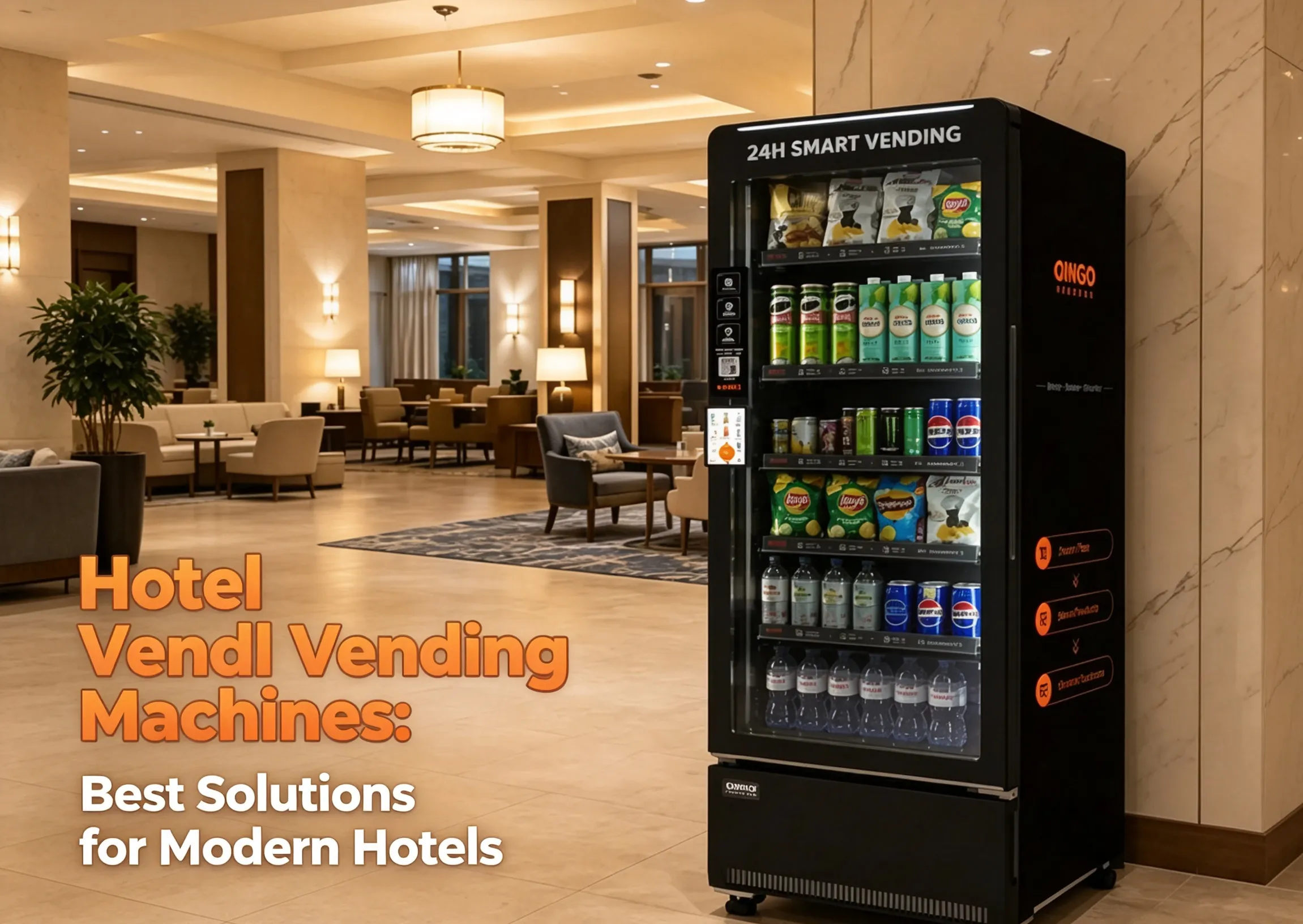 Hotel Vending Machines Best Solutions for Modern Hotels