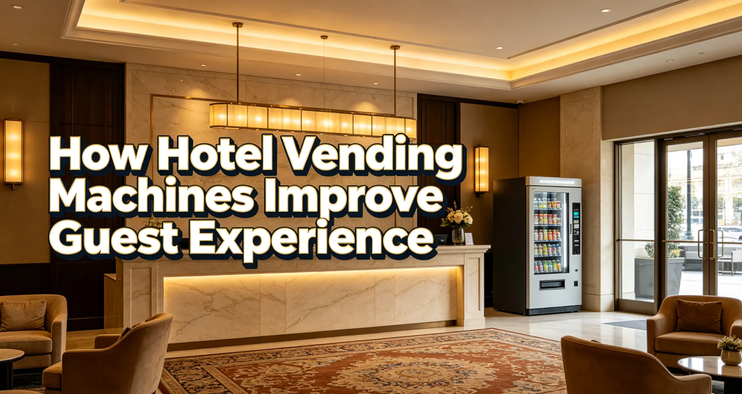 How Hotel Vending Machines Improve Guest Experience