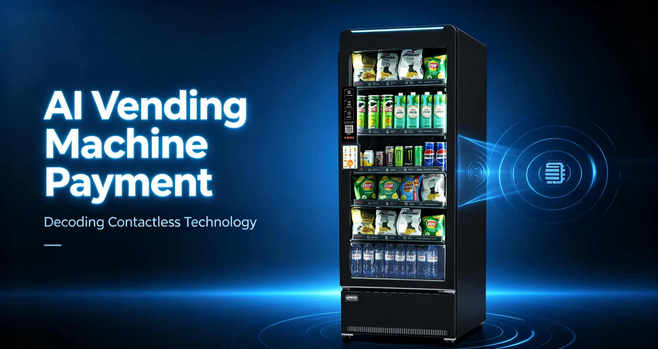 AI Vending Machine Payment Decoding Contactless Technology