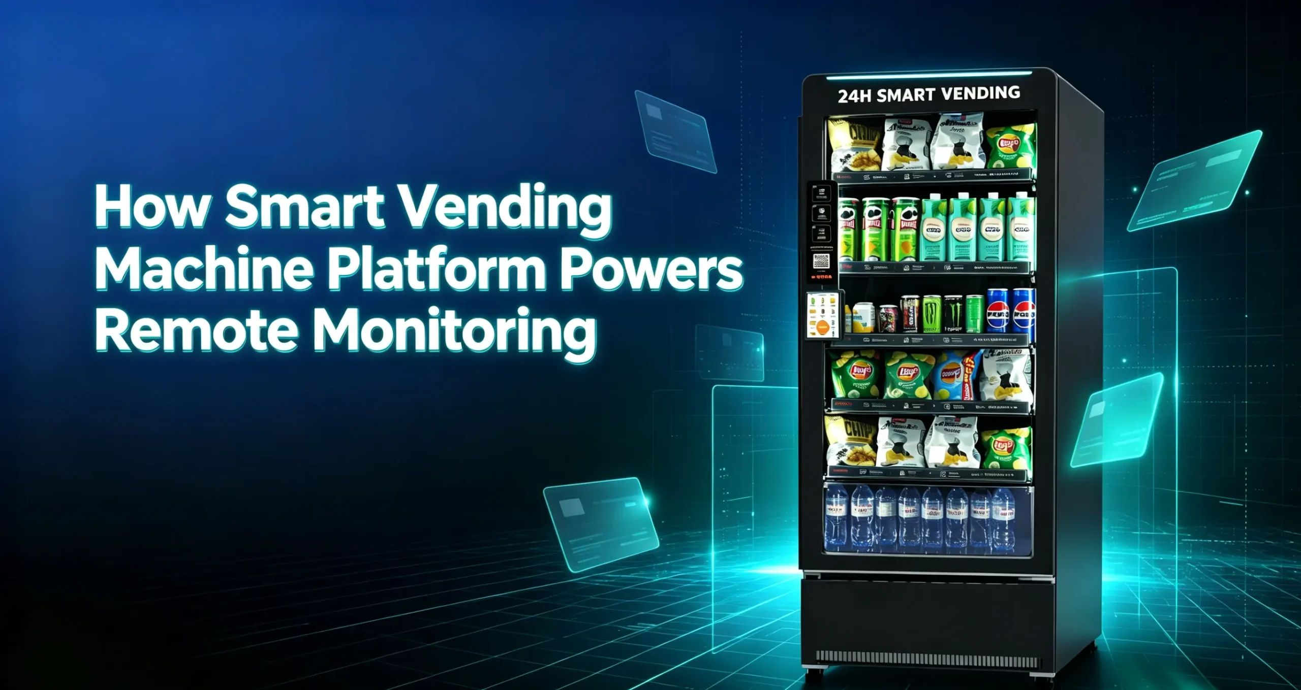 How Smart Vending Machine Platform Powers Remote Monitoring