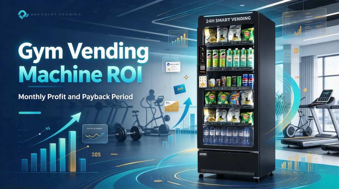 Gym Vending Machine ROI Monthly Profit and Payback Period