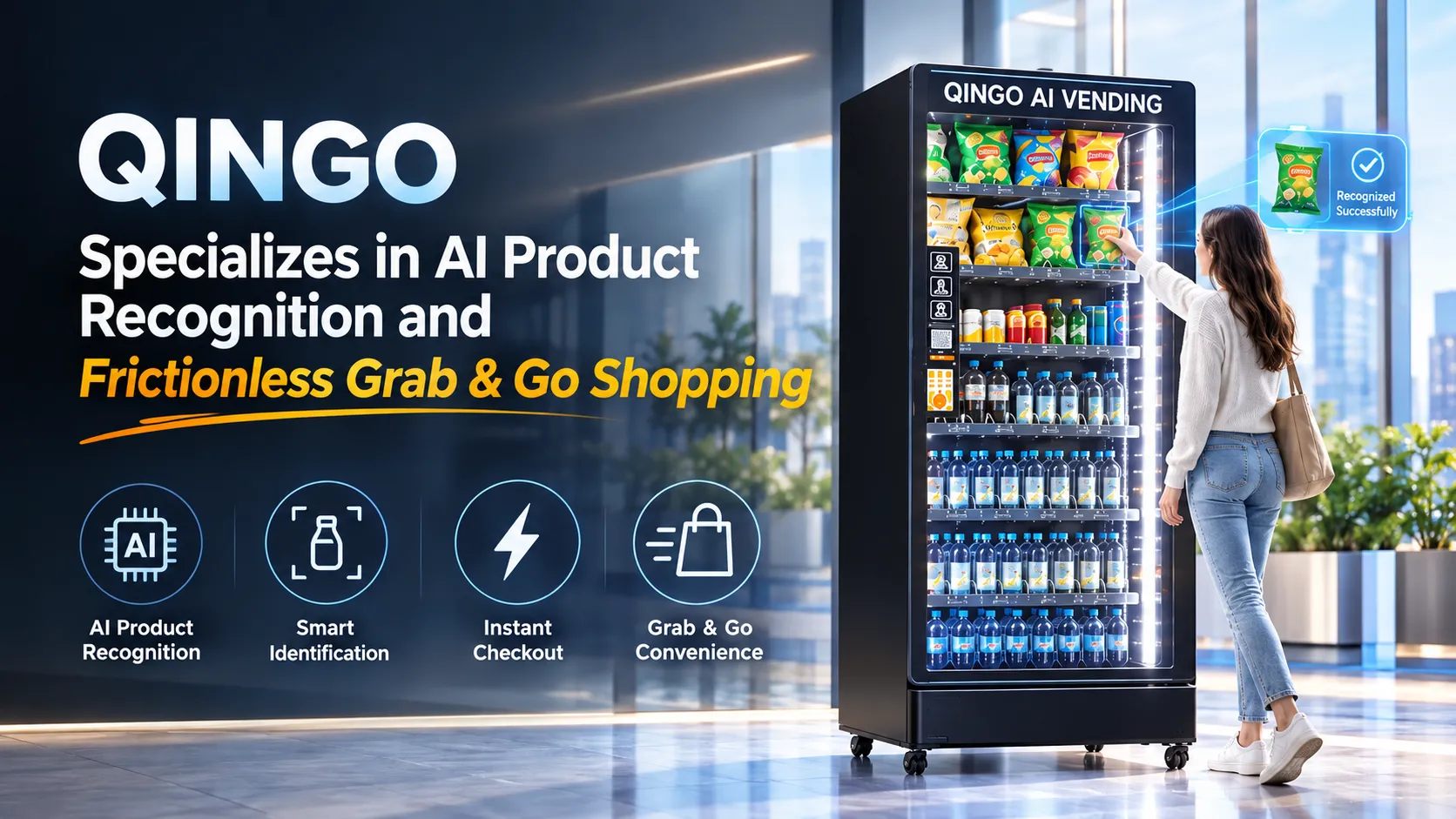 QINGO-AI-Product-Recognition-Grab-and-Go-Vending