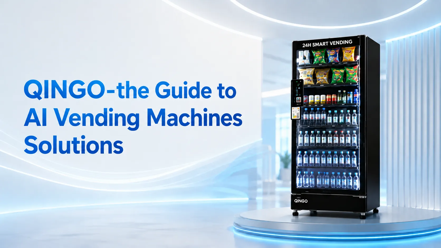 QINGO featuring AI vending machine and smart vending solutions